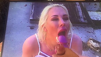 Preview 1 of Finland Sis Porn - cumshot on hot kyra hot in public