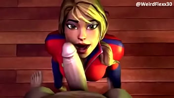 Preview 4 of Brutal Porn With Dwarf - Fortnite summer blowjob