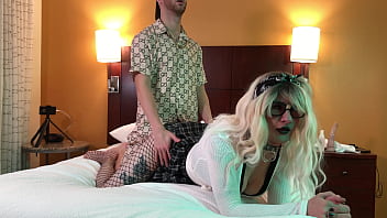 Preview 2 of Desi Marth - Rapper Fucks Blonde Trans Woman