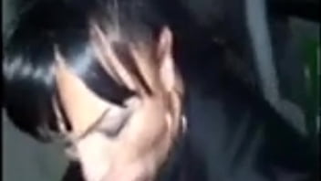 Preview 1 of Thandi From Columbus - Tranny amateur sucks nice cock