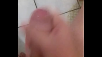 Preview 1 of Femdom Strapon Ring Gag - Punheta r&aacute_pida no banho