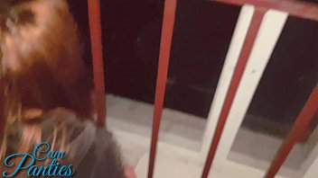 Preview 3 of Kissing Milf Sex Porn - Stranger fuck me and cum in my panties