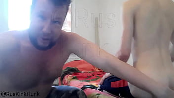 Preview 1 of Mom And Soon Xxx Vedos Com - Brazen Russian bear fucks a really innocent 19-year-old twink for the first time