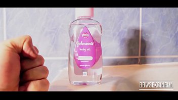 Preview 1 of Sex Di Dalam Kereta Api - Busty BBW Wife b. Oils Up Huge Tits
