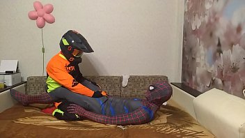 Preview 4 of Sexc Bf - gay spiderman x motocross
