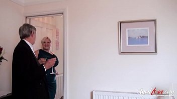 Preview 1 of Skinny Laddy - AgedLovE Busty Mature Providing Nasty Blowjob