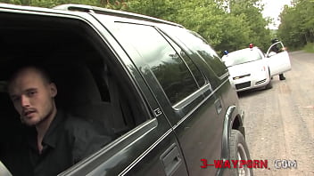 Preview 1 of Mertua Ku Mau Anuku - 3-Way Porn - Kinky Police Officer Arrest Them To Fuck her