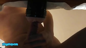 Preview 1 of Doctor Sissy Taboo Extra - Virgin Fleshlight Pounding Hot Amateur