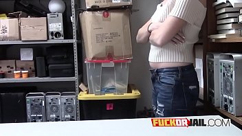 Preview 1 of Lolita Rap - Skinny ginger with tight ass prefers to bang the officer