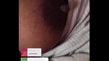 Preview 3 of Lorraine Villanueva - Big Tit Fingers On Periscope