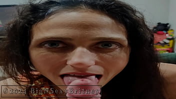 Preview 1 of Sleeping Moms And Son Sexcom - Big N Sexy Britney - The Southern Belle Blowjob Queen - Cumshot and Facial Slideshow