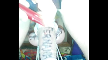Preview 3 of One Hunk - Cbt  weight training requested by the sexy Mistfesz Fernanda