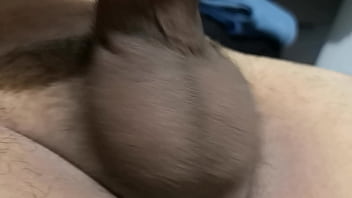Preview 2 of Big Dog Fucking Women Mature - mi huevos rebotando cuando me la jalo