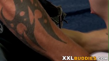 Preview 1 of E Chit Fnd - Buff dude has hardcore anal sex