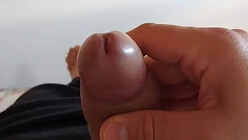 Preview 3 of Naygeria Xnxx - Close-up cum Spanish boy wanking in bed at the morning