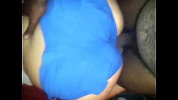 Preview 2 of Full Big Butts Woman Pron - Big Dick Willy Slides in Her Booty Shorts