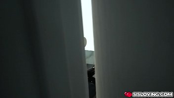 Preview 2 of Hijiba Sex - Stepbro gets his cock sucked dry right away by hot stepsis Izzy Lush