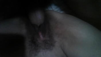 Preview 2 of Satin Fetish Threesome - Fumando bek metendo e ela na siririca   parte 2