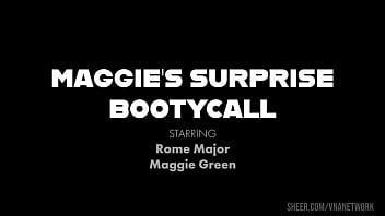 Preview 1 of Ts Jacqueline Woods - Interracial Booty Call! Maggie Green Got Dicked By Rome Major!