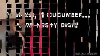 Preview 1 of Filha Tarada - Lesbian Sex In The Kitchen! Sara &amp_ Raven Black&#039_s Hot Clip!