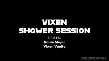 Preview 1 of Daya Bhabhi Fukc - Sex In The Bathroom! Vixen Vanity Takes Rome Major&#039_s BBC!