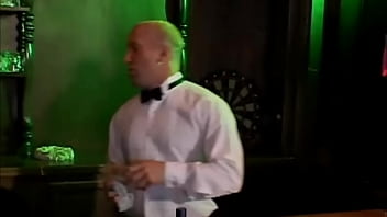 Preview 1 of War Tube Rape - Lauren Phoenix fucks with the bartender in the ass at her own wedding