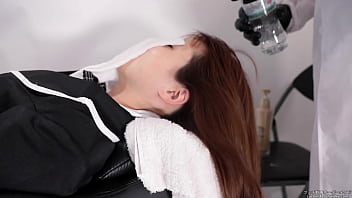 Preview 1 of Girl Force To Fuck Innocent Boy - Shampoo fetish