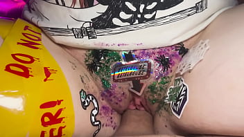 Preview 3 of Teen Twerking And Pooping - Beetlejuice Masturbation and Hot Sex
