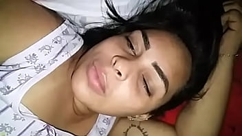 Preview 3 of Condom Vedio - Namorada se mostrando antes de dormir