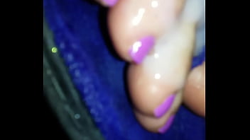 Preview 3 of Muscle Secretary - wife sniffing. her soles