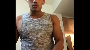 Preview 1 of Lez Film - hot south asian guy trying on clothes