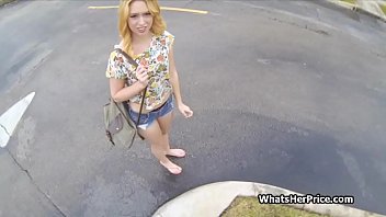 Preview 1 of I If It - Broke teen with golden hair riding my cock