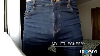 Preview 2 of Dora Young Hd - Edging session after week in chatity. Slave have use a chastity.