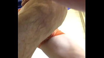 Preview 3 of Noo Adult - Pftish- peeing in my orange underwear