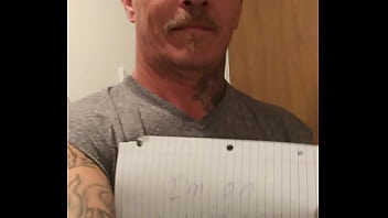 Preview 3 of Dog Sucks Woman Pussy - Verification video