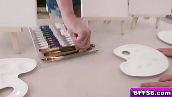 Preview 1 of Esco Didas - Pervy gals goes on a hard fucking sesh as they share the models prick making him cum and burst his load