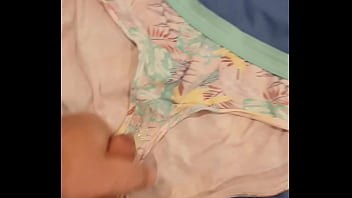 Preview 3 of German Hd Hdxyz - Quick cum on sister&#039_s panties