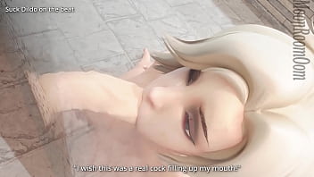 Preview 1 of Full Street Piss - Double Dildo Dominated | Hentai Joi