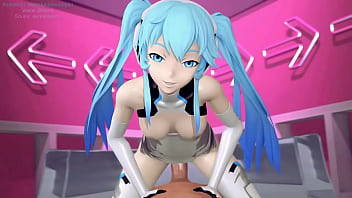 Preview 4 of Wash Room Play Pussy - Miku Hatsune vs The Man 5