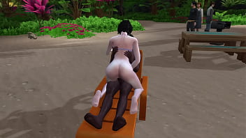 Preview 4 of Xx Bhabi Bengoli - BBC at the beach - Sims 4