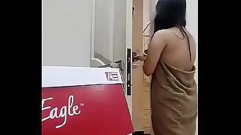 Preview 2 of Boy Girl Sleeping - Eagle Boob Slip Show Delivery Guy