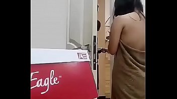 Preview 4 of Boy Girl Sleeping - Eagle Boob Slip Show Delivery Guy