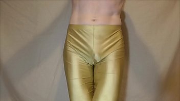 Preview 4 of 3gp Xexey Video Download - Golden Lycra shorts get fucked hard