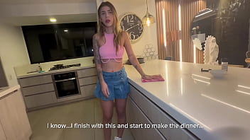 Preview 1 of Baby Forced Sex - POV My Housekeeper Molly Smith Don&acute_t Want to Get Fired So She Give Me Her Ass To Keep The Job