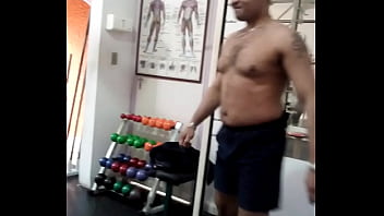 Preview 1 of Blackmain Mom - Tes&atilde_o na Muscula&ccedil_&atilde_o