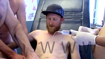 Preview 4 of All My Friends Sister - Shoulder deep fisting anal clips gay First Time Saline Injection for