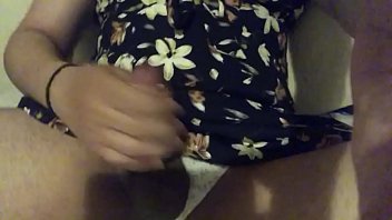 Preview 2 of My Mam Hard Movies - Young chubby TS masturbates for her BF.