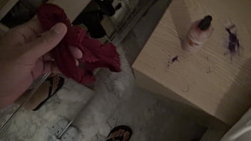 Preview 1 of Alena Craft Anal - OMG !!!! I caught my 18 year old stepson masturbating with my dirty panties !!!!