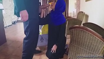 Preview 4 of Slutty Girl Mom - Teen striptease blowjob Anything to Help The Poor