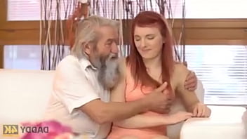 Preview 1 of Maillka Xxx - Daddy4k Grey Haired step Daddy Owns Vagina Of Sons Petite Gf